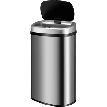 Odpadkový koš Juskys Automatický odpadkový koš 50 l s pohybovým senzorem, nerez