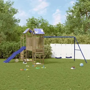 Dětské hřiště Dětské hřiště na zahradu impregnované borové dřevo