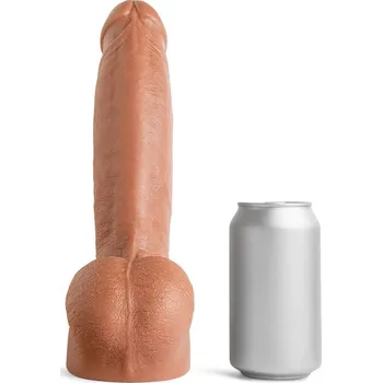 Dildo Mr. Hankey’s Toys Perfect Penis Dildo Medium, prémiové silikonové dildo s Vac-U-Lock 27,4 x 4,5–5,6 cm