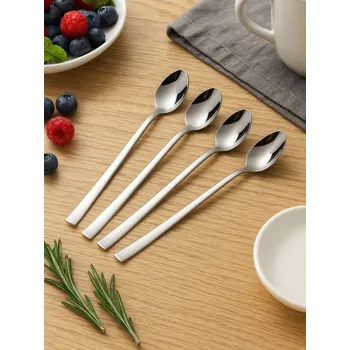 Příbor Sinsay - Čajové lžičky 4 balení - sříbrná - 835HK-SLV - 835HK-SLV-ONE