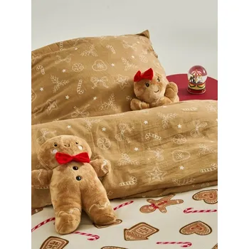 Povlečení Sinsay - Souprava povlečení - béžová - 135HJ-08X - 135HJ-08X-ONE