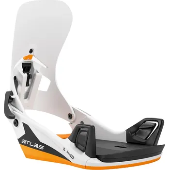 Vázání na snowboard vázání Union Atlas Step On - White/Orange XL