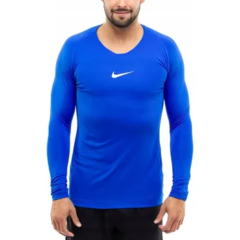 Pánské tričko Nike tričko s dlouhým rukávem AV2609-463, kulatý, velikost XL