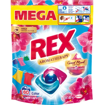 Prací prášek Rex Aromatherapy Orchid Color 720 g