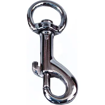 Vodítko pro psa BAFPET Karabina háková Barva: Stříbrná, Rozměr: 50mm 00060