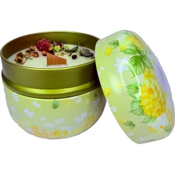 Svíčka Sojová svíčka v plechové dóze 260 ml - Orchidej s vanilkou