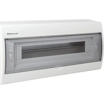 Rozvaděč Rozvaděč RN-18 Fala (N+PE) IP40 plastový 1x18 nástěnný / průhledné dveře