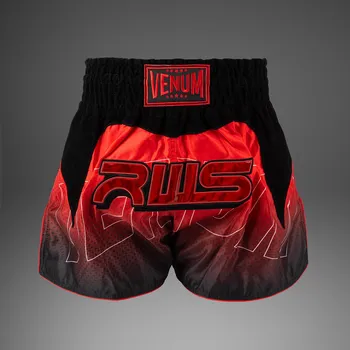 Oblečení pro bojové sporty Muay Thai šortky Venum x RWS 2.0 - Black/Red Velikost: M