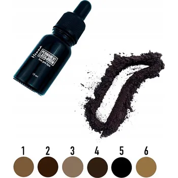 Barva na řasy a obočí Henna na obočí Permanent lash&brow 20 g Tmavý šaten