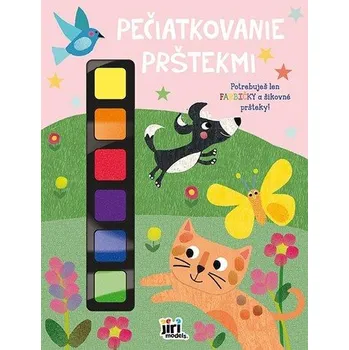 Bystrá hlava Pečiatkovanie prstíkmi Zvieratká