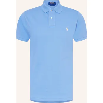 Pánské oblečení Polo Ralph Lauren Pánská Polokošile Z Piké Custom Slim Fit,...