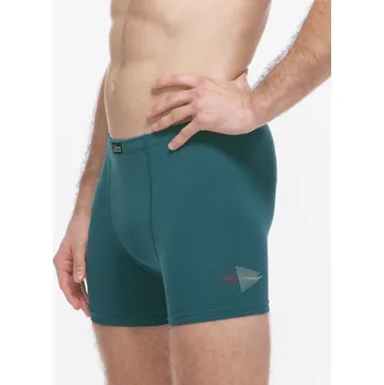 Trenýrky Gina Výhodné balení 5 kusů - Boxerky delší nohavička 74184P Barva/Velikost: petrolejová, šedá / L/XL