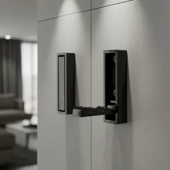 Věšák Interex design Věšák výklopný TOREO / Černý matný