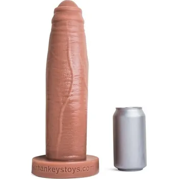 Dildo Mr. Hankey’s Toys El Rey XL, prémiové silikonové dildo s Vac-U-Lock 35,5 x 5,9–8,3 cm