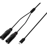 Adam Hall K3 YMM USBC 0150 - kabel USB-C - 2x XLR samec 3m