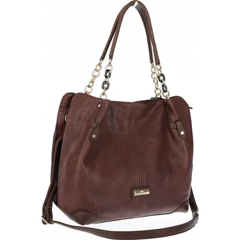 CHARRO kabelka eko kůže hnědá