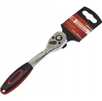 Klíč Ráčna 1/4" - Sada nástrčných klíčů s gumovou rukojetí, 72 zubů 01349H