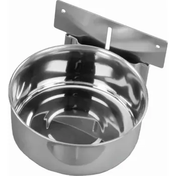 Krmítko pro ptáka Nobby nerez miska uchycení do klece 300ml