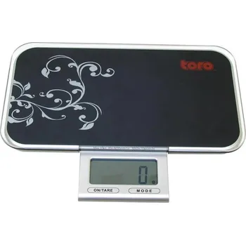 Kuchyňská váha Elektronická váha TORO černá