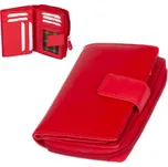 Dariya bags Dámská kožená peněženka červená