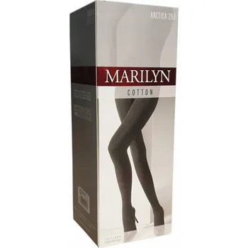 Dámské punčochy Punčocháče hladké Marilyn Arctica 250den černé Nero velikost 2