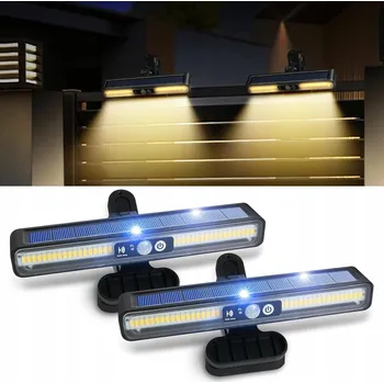 Venkovní osvětlení Solární pouliční lampa 340 W IP65 s pohybovým a soumrakovým senzorem