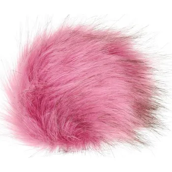 Čepice Vlna - Hep Bambule klasik XL 24 starorůžová s hnědými konečky Počet: 2 ks