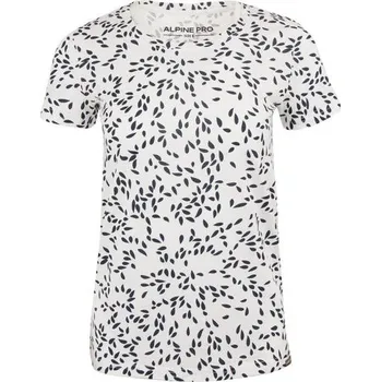 Dámské tričko ALPINE PRO - ONBERA DÁMSKÉ BAVLNĚNÉ TRIKO LTSA118000GM