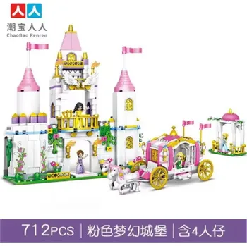 ostatní stavebnice Stavebnice - Zámek s princeznami