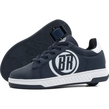 Kolečkové brusle Breezy Rollers - Classic Navy/Blue - boty s kolečkem Velikost boty: 35