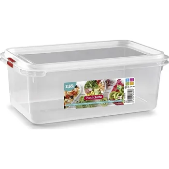 Dóza na potraviny box 2650ml FROST No.4 transparent 26,5x16,3x10