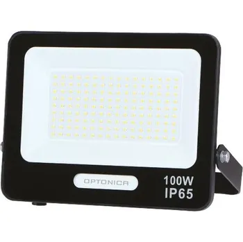 Dekorativní svítidlo Optonica LED SMD FLOODLIGHT černé 100W 90lm/W AC180-265V 120° IP65 3000K - 15cm CABLE