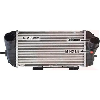 Motor automobilu Chladič turba VAN WEZEL 83004329