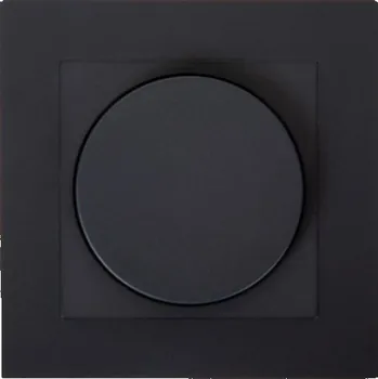 Lucide RECESSED WALL DIMMER NL stmívač 300 Watt 230V černá