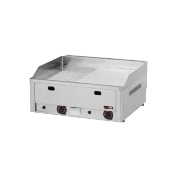 Kuchyňský gril REDFOX Grilovací deska 65x48 plynová chromovaná kombinovaná stolní | REDFOX - FTHRC 60 G