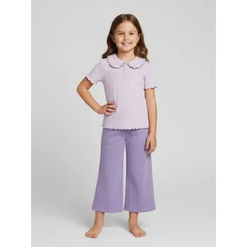 Dívčí oblečení Sinsay - Bavlněná halenka - modrá - XE091-54X - XE091-54X-116