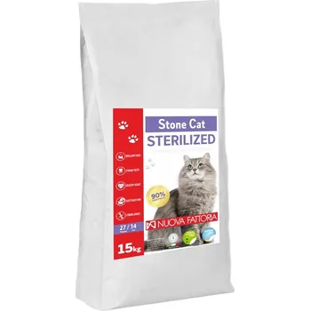 Krmivo pro kočku Nuova Fattoria Stone Cat Sterilized 15 kg