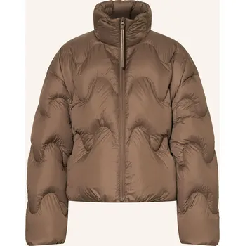 Jnby Dámská Péřová Bunda, hnědá, 40