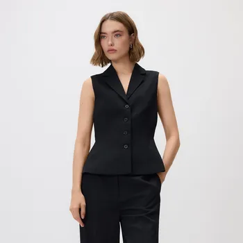 Reserved - Pruhovaná vesta - černý - 606HJ-99X - 606HJ-99X-40