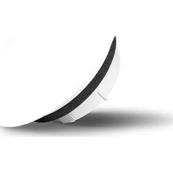 Ventil Air Design Glass Skleněný ventil Air Design kruhový 9003 WHITE PURE - SKLO LESK 9003 White Pure 125 mm