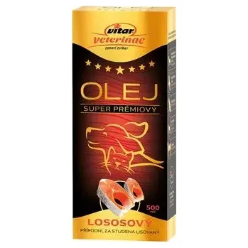 VITAR Veterinae Lososový olej 500ml 5x