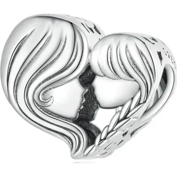 Přívěsek Endy-shop Stříbrný přívěsek korálek matka a dcera