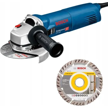 úhlová bruska Úhlová bruska Bosch GWS 1400 1400 W + Diamantový kotouč 125 mm