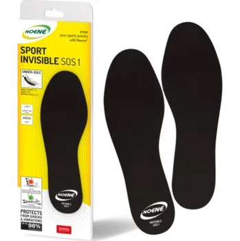 Vložka do bot NOENE Sportovní vložky Noene Invisible SOS ČERNÁ