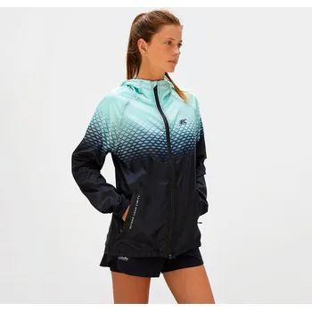 Dámská bunda BODYCROSS Lehká větrovka pro ženy na běh a trail PERFORMANCE WINDBREAKER XL ZELENÁ