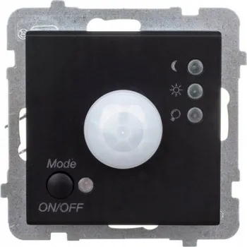 Zabezpečovací technika Pohybový senzor Ospel ŁP-16R/m/33 černý