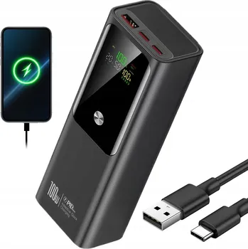 Powerbanka Powerbank 20000mAh PD 100W USB-C/USB-A Rychlé nabíjení 2 zařízení