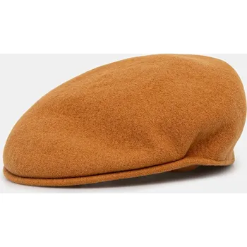 Čepice Vlněná čepice Kangol 504 žlutá barva, 0258BC.RC228 20A, vel. S