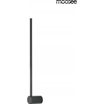 Nástěnné svítidlo Nástěnné svítidlo Moosee černé, integrovaný LED zdroj 8 W