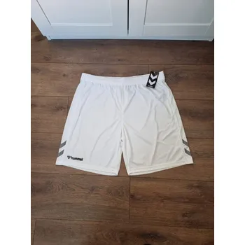 Pánské kraťasy Bílé pánské kraťasy Hummel, 3XL